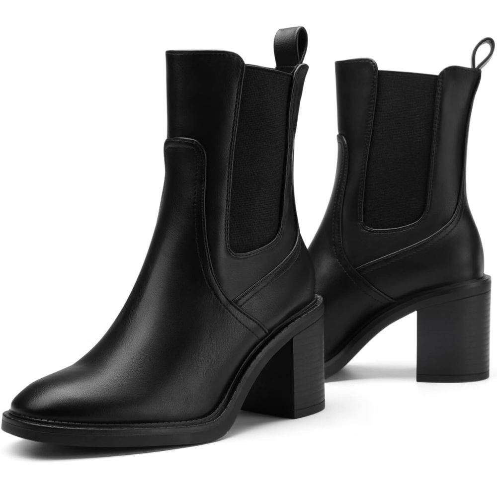 Brand New! High Ankle boots chunky heels
